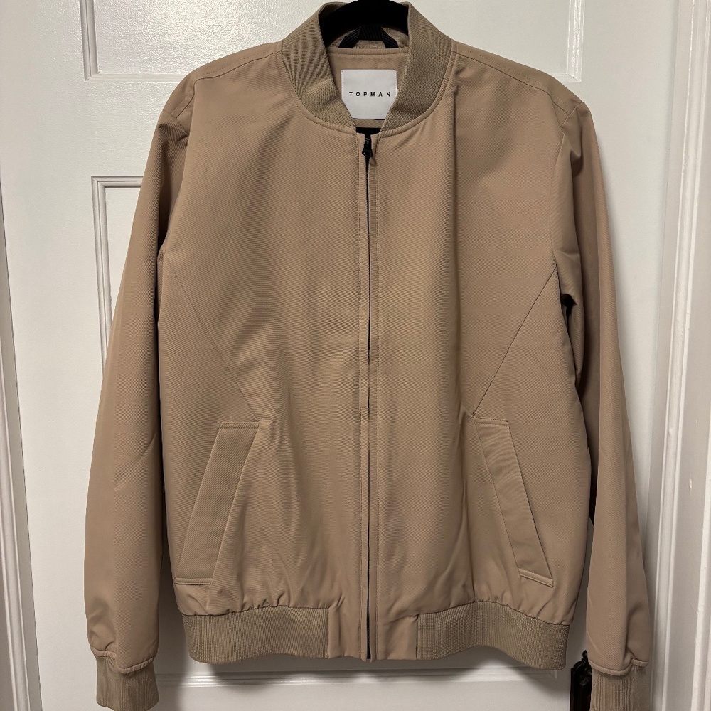 Men's Top Man Cream / Beige Jacket